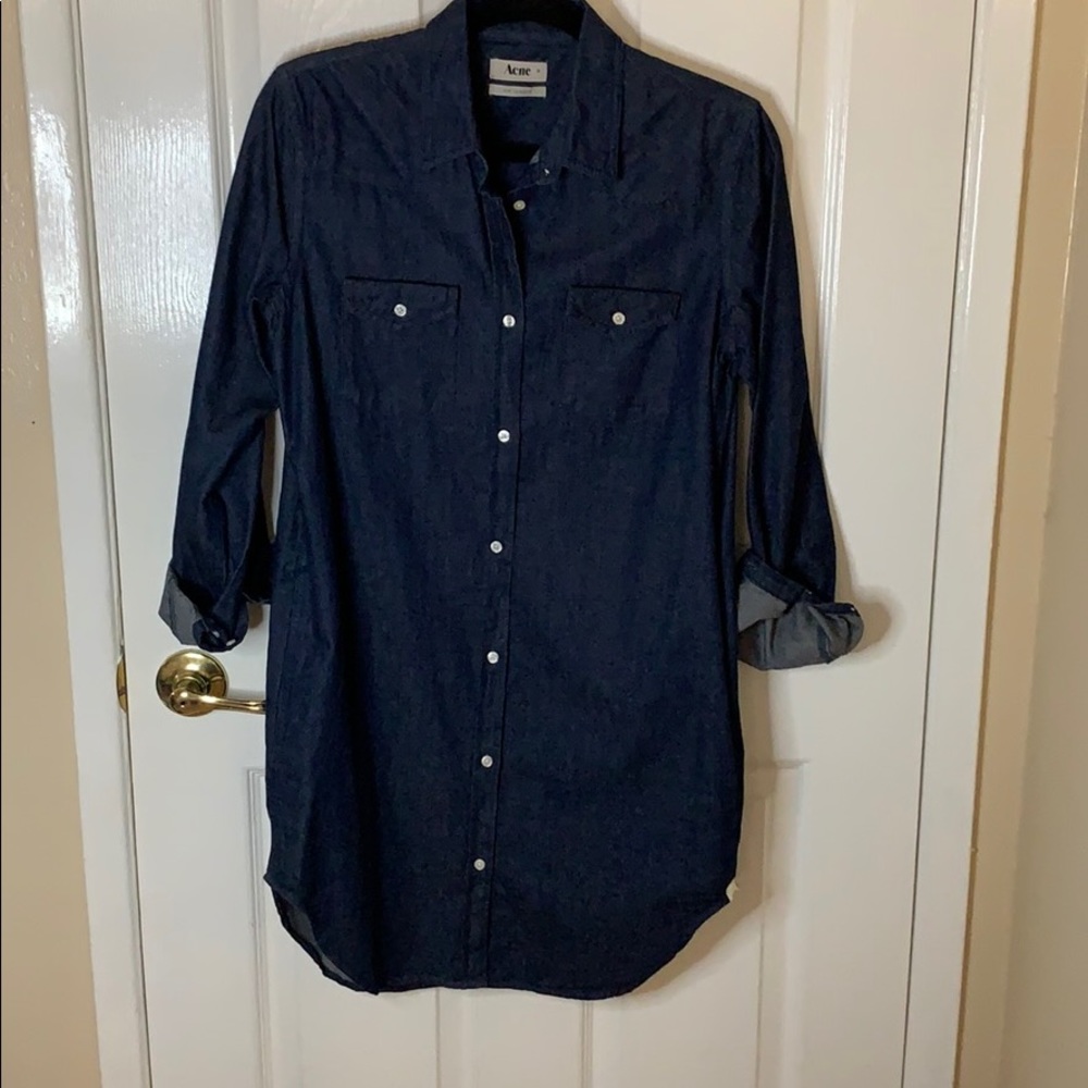 ACNE shirt dress